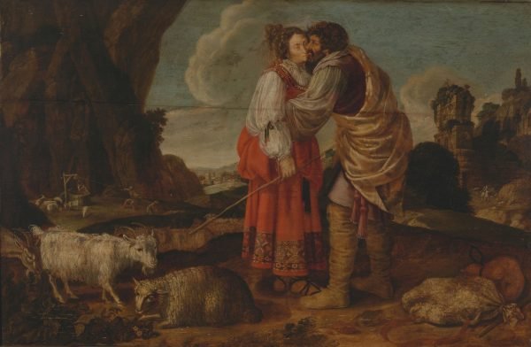 Abraham Bloemaert Rachel en Jacob