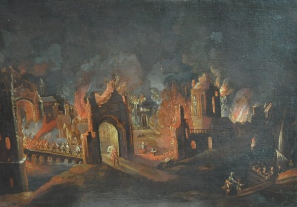 17de eeeuw, Brand van Troje