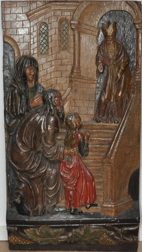 Opdracht van Maria in de tempel Frankrijk  ca. 1550