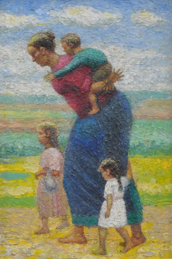 Mathy, Moeder en kinderen