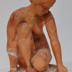 Jeanne Louise Milde, geknielde vrouw