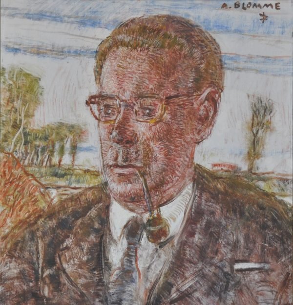 Alfons Blomme, Man met pijp