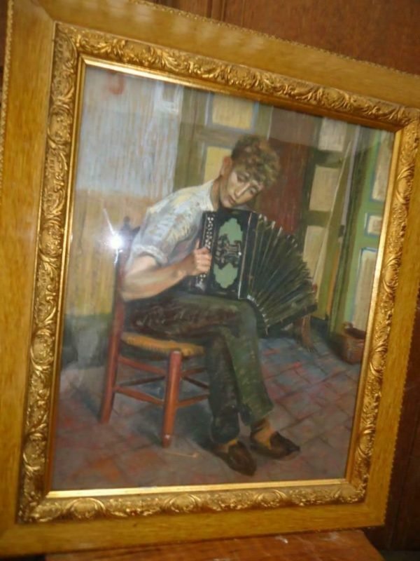 Marius Carion °1898-1949, De accordeonist.