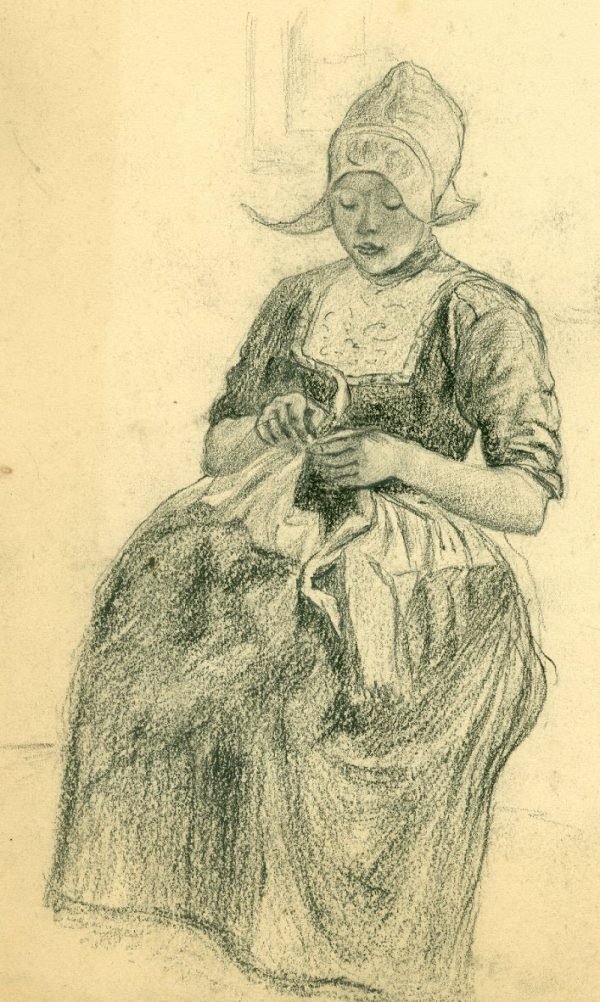 Alfred-Napoléon Delaunois, tekening