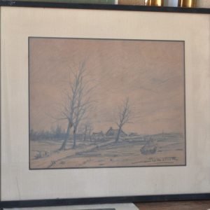 Jos Dufour, tekening