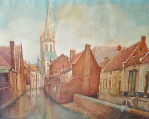 F. Mispelter, Zicht op Sint-Geertrui
