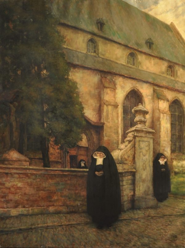 Ernest Faut, Aan de poort van het Begijnhof