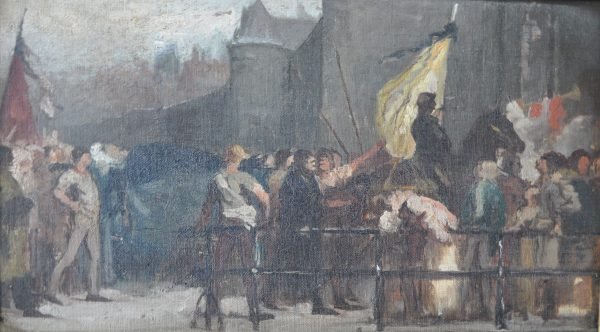 Esquisse pour l’Hôtel de Ville de Louvain Laatste ontwerp