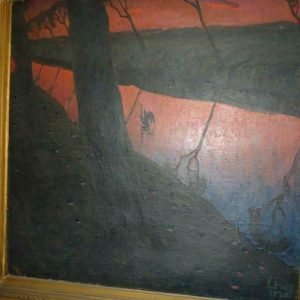Georges Le Brun LEBRUN °1873-1914 'le canal rose'