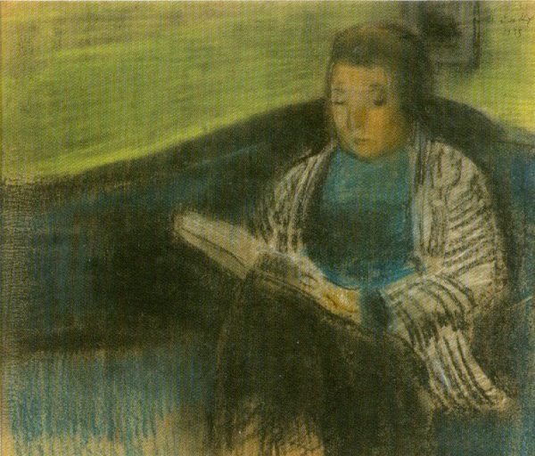 Philibert Cockx (1879-1949), La Liseuse