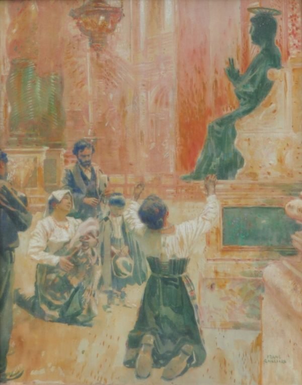 Franz Gaillard, Sint-Pieter in Rome