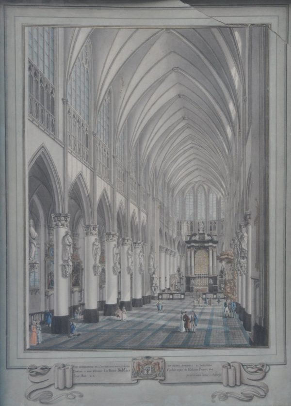 De Noter, Binnenzicht van de Sint-Rombouts te Mechelen
