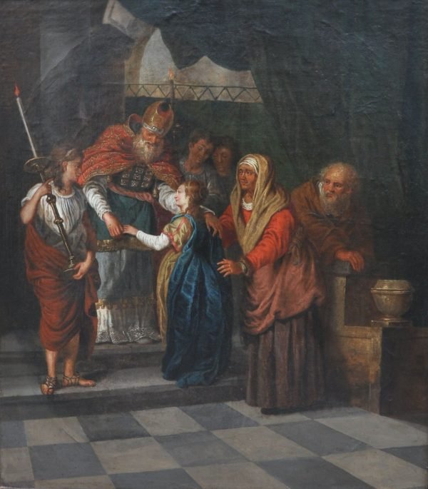 P. J. Verhaghen, Maria in de tempel