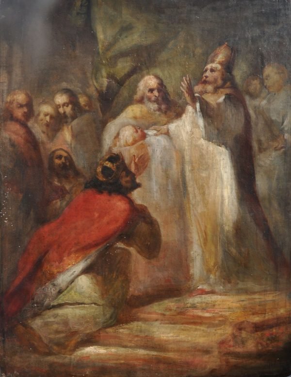 P. J. Verhaghen, Olieverfschets
