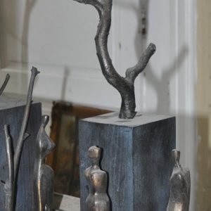 Marcel Mazy, Figuren in nabijheid van bomen