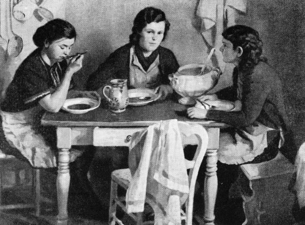 Madeleine Duguet, Les servantes