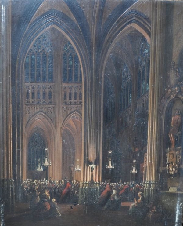Joseph Maswiens, Sint Pieterskerk ‘s avonds