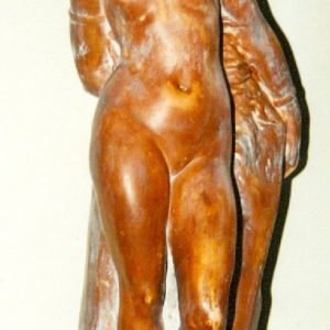 J. De Haen, Andromède, terre cuite H. 43,5 cm.