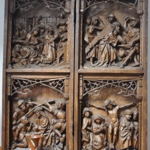 Westfalen, eind 15de eeuw, Passieretabel, Eik