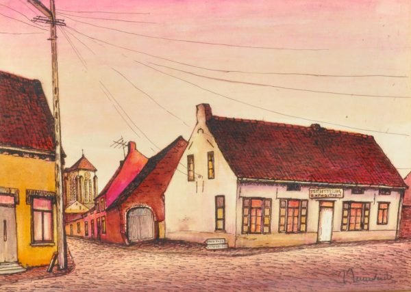 Joseph Désiré Steenwerckx, Het huis van Alfons Laureys in Wezemael.