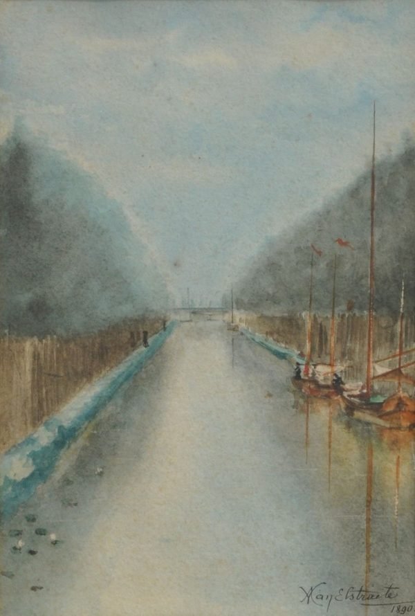 Adolf Van Elstraete,  De Vaart in Leuven