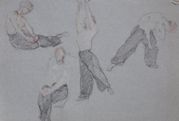 Georges Van Zevenberghen, Modeltekening
