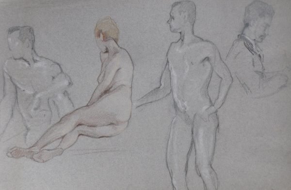 Georges Van Zevenberghen, Modeltekening