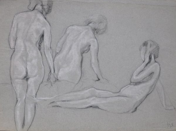 Georges Van Zevenberghen, Modeltekening