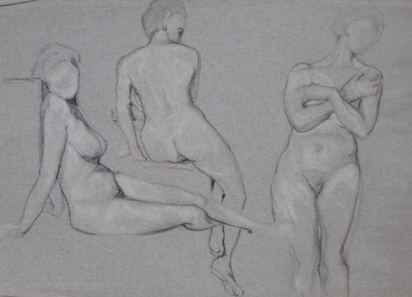 Georges Van Zevenberghen, Modeltekening