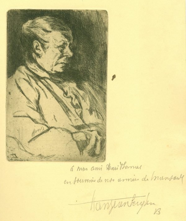 Georges Van Zevenberghen, ets