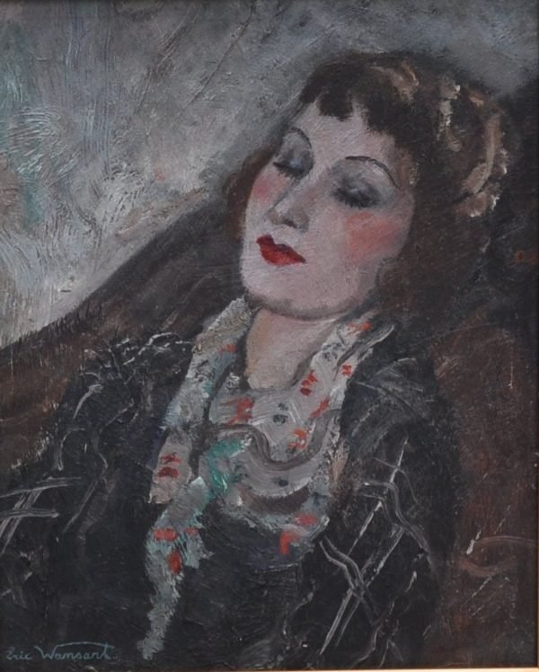 Eric WANSART, schilder/beeldhouwer, Portret