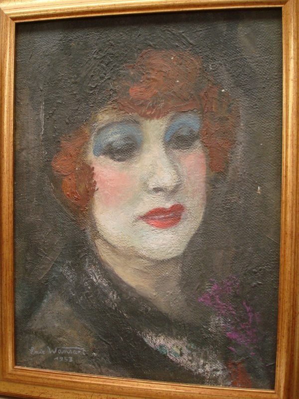 Eric WANSART, schilder/beeldhouwer, Portret