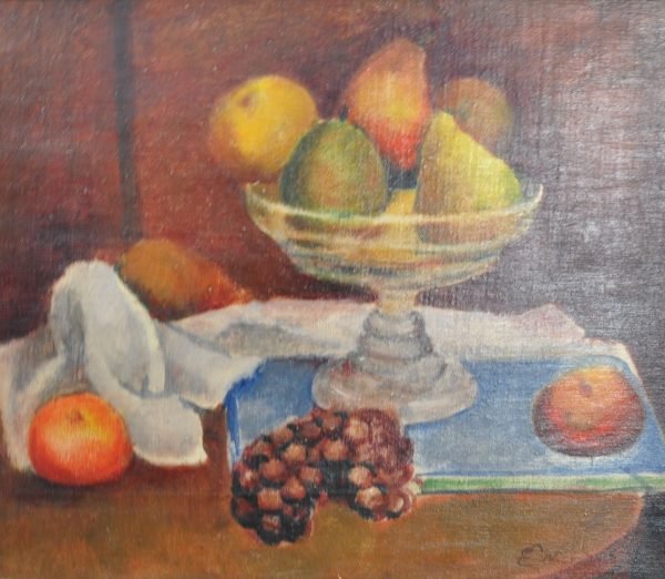 ERNEST WIJNANTS °1878-1964 Mechelen. Doek: 53 x 45 cm, zeer verzorgd gekaderd. Met gekende provenance: R. Avermaete