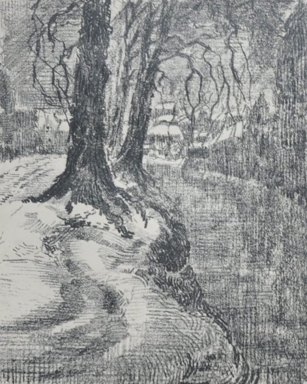 André Hallet, Effet de neige, Louvain 1/10