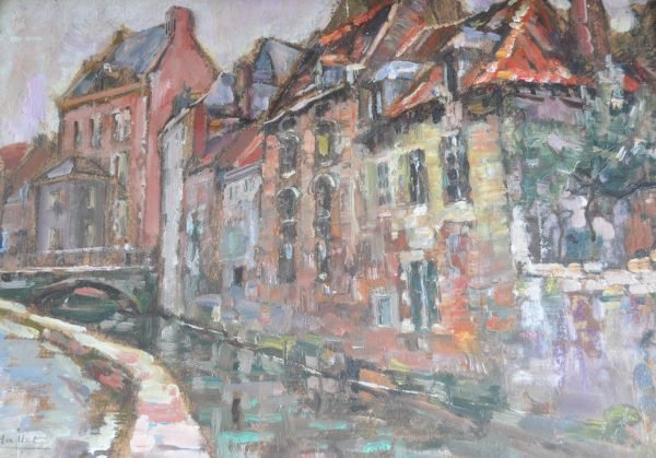 André Hallet, de Halve straat
