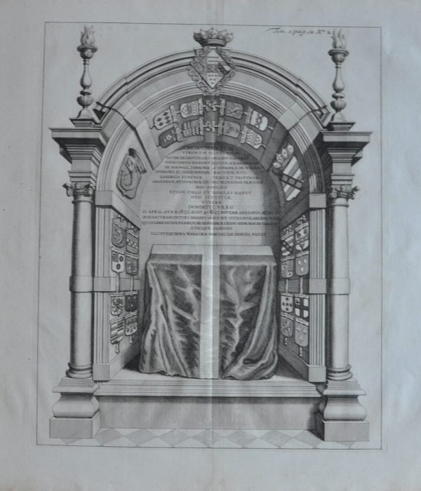 Monumentum Virorum illustrium, Jacobi De, Brouxelles....Philippi