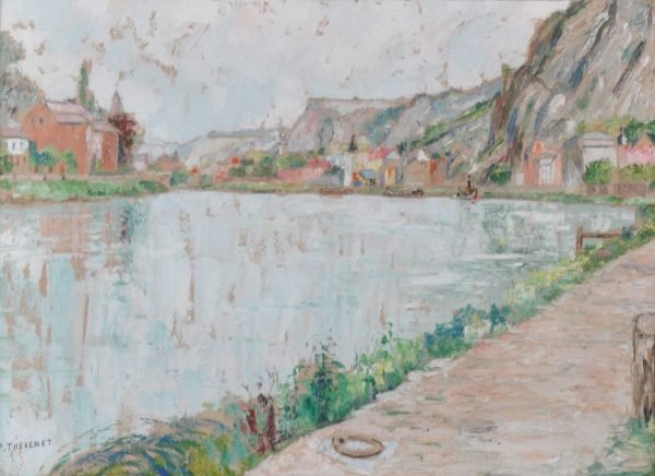 P. Thevenet, La Meuse á Dinant