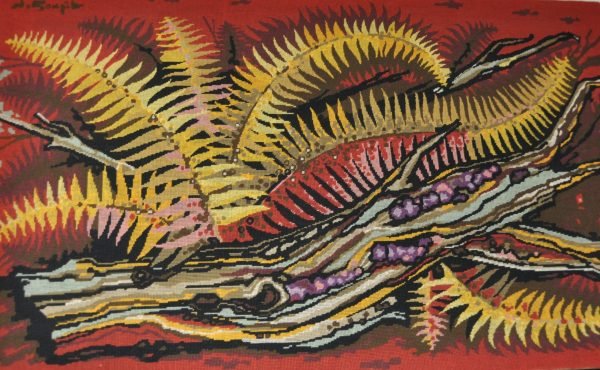 Vuurvogel, textiel