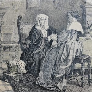 Tekening, niet gesigneerd, 19de eeuw
