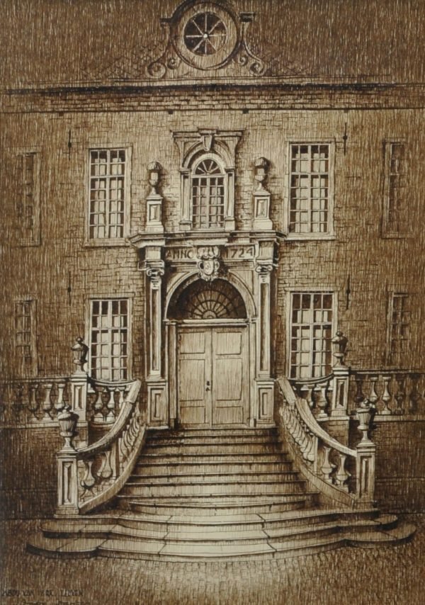 Jules Menten, Parkabdij,  tekening
