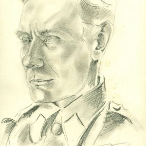 Clément Pardon, 9-1-40,   tekening