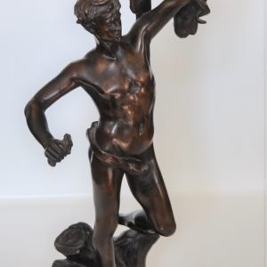 Lanson, Jason en het Gulden Vlies,  brons, H. 36,5 cm.  Gieterij Susse, Paris