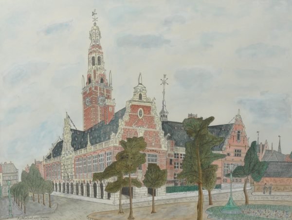 Georges Buekenhout, Bibliotheek van Leuven