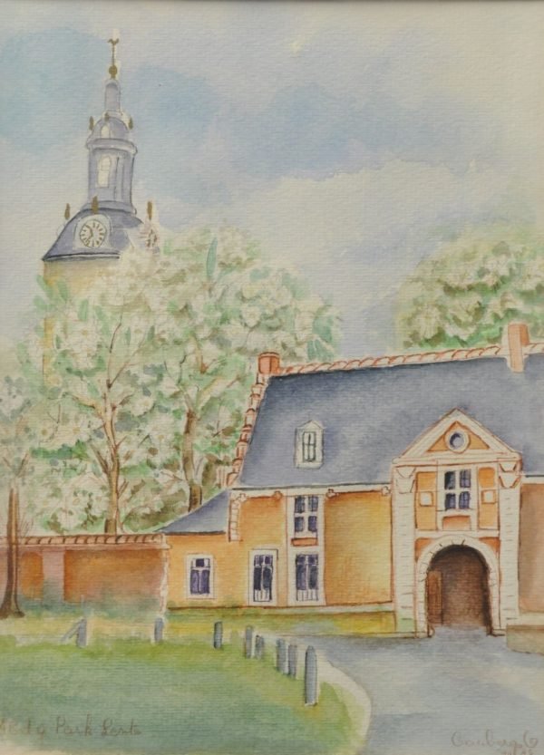 G. Caubergs, Abdij Park, Lente