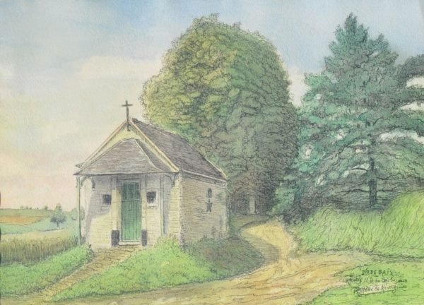Robert Nève de Mévergnies, Nodebais, Chapelle N. D. de Bon Secours