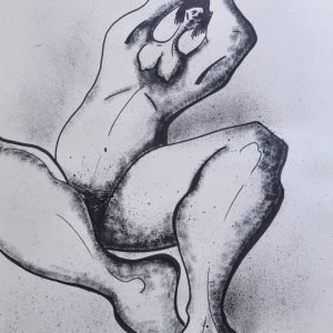 Olmos  Tekening voor zijn vriend Marcel Mazy