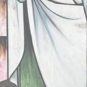 Maurice Langaskens, Karton voor het glasraam  “Christus en de  twaalf apostelen”