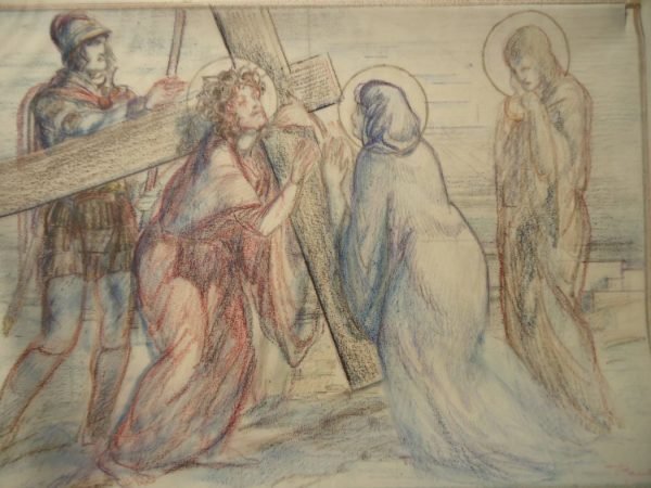 Armand Paulis, Chemin de Croix de Kerkom, Etude