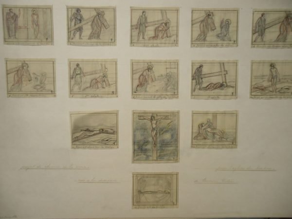 Armand Paulis, Chemin de Croix de Kerkom, Etude