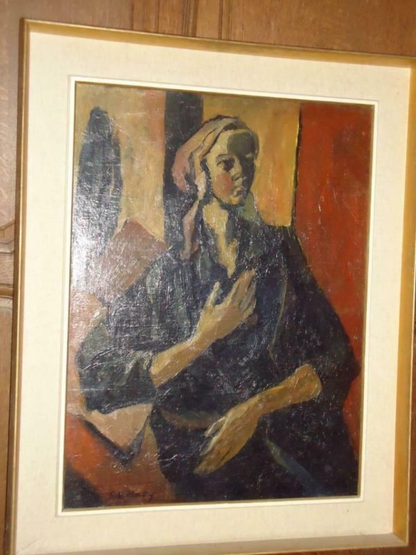 Suzanne De Bary °1932-2000, Doornik, echtgenote van beeldhouwer Fernand Debonnaires
